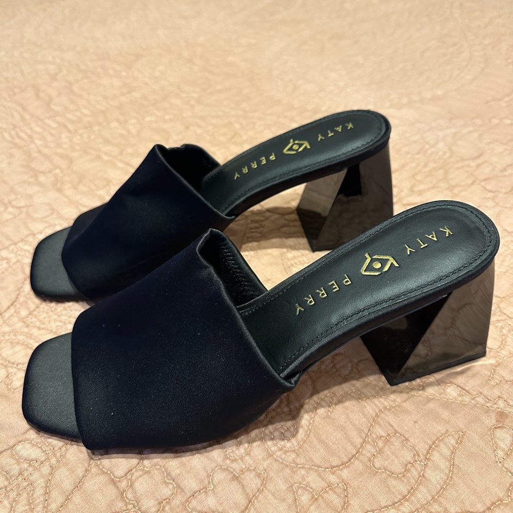 Katy Perry Collections Black Women's Heeled Sandals